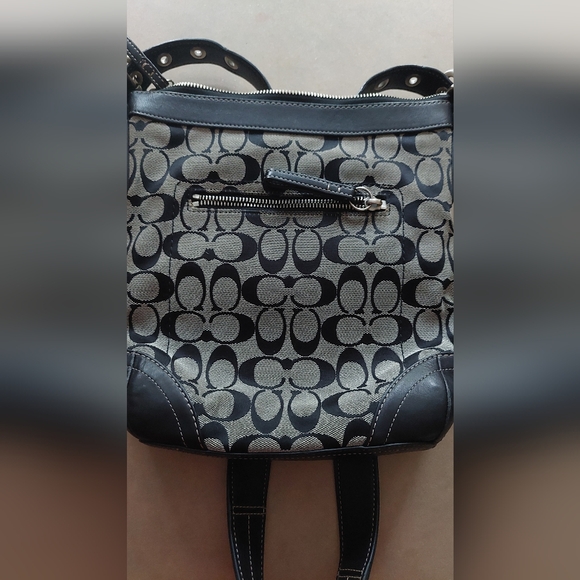 Coach signature style canvas and leather - Picture 3 of 8